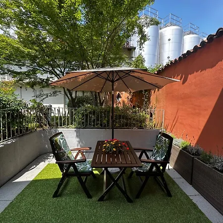La Casetta Del Centro Luminoso Loft Con Terrazzo E Giardino Biella Exterior photo